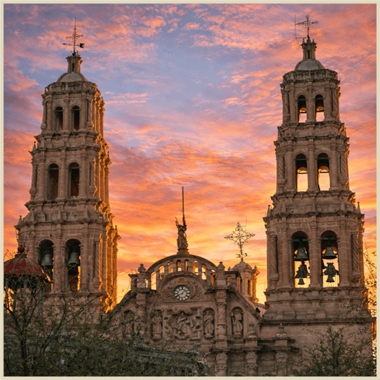 Torres de la Catedral al atardecer